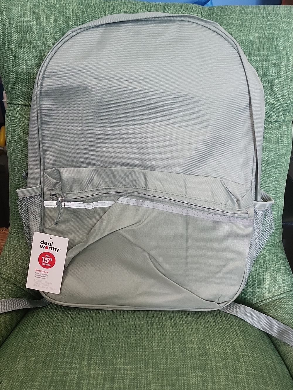 Sage Green Backpack